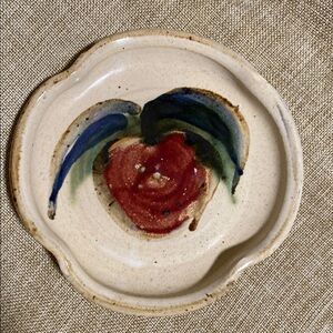 Handcrafted Pottery spoon rest